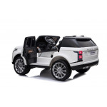 Elektrické autíčko Range Rover HSE - nelakované - biele - dvojmiestne